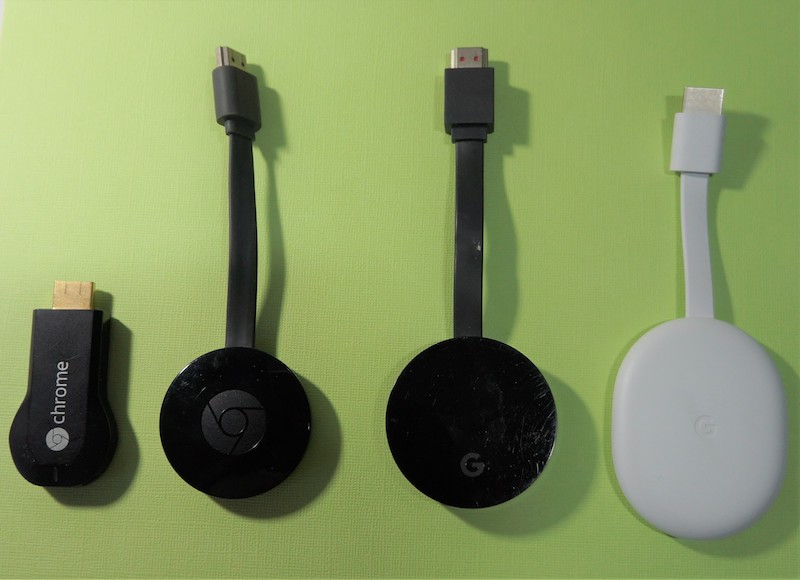 All Google Chromecasts